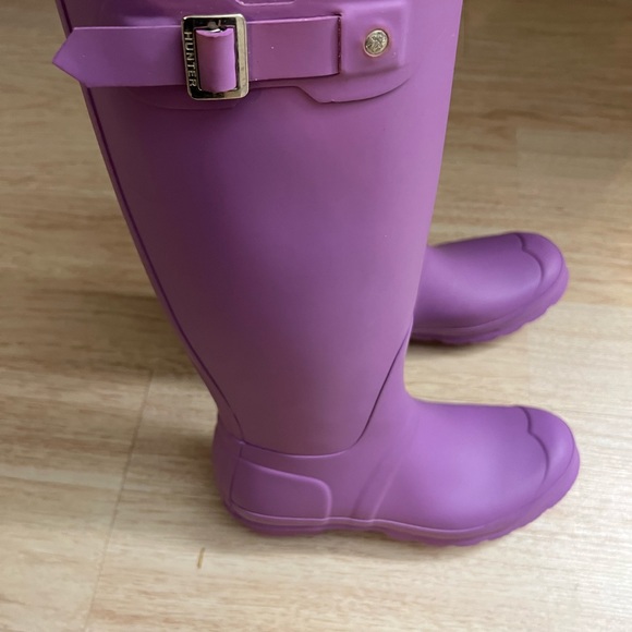 Hunter Boots - Purple - Tall NWOT - Picture 10 of 14